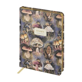 Ежедневник BrunoVisconti® недатированный
А5 (145 х 205 мм)
"FLORA.MUSHROOM MIRACLE" 240 стр.
Арт. 3-744/13