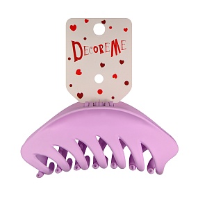 ЗАКОЛКА ДЛЯ ВОЛОС "КРАБИК" 11 СМ, 1ШТ, 5 ЦВЕТОВ
Арт. 2-718/68