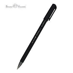 Ручкa BrunoVisconti
шариковая, 0.5 мм, синяя
SlimWrite. BLACK
Арт. 20-0009