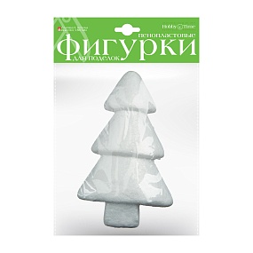 ПЕНОПЛАСТОВЫЕ ФИГУРКИ. ЕЛОЧКА, 180 ММ, 1 ШТ. 
Арт. 2-209/01