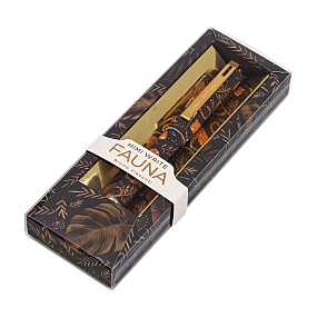 Ручка шариковая BrunoVisconti®
"MIMIWRITE.Fauna.Леопард" 
0.5 мм, в подарочной упаковке
Арт. 20-0524