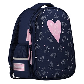 РЮКЗАК-КАПСУЛА СИНИЙ  С ЭРГОНОМИЧНОЙ СПИНКОЙ "MY LOVE" 
Арт. 12-009-063/05