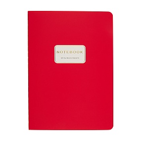 Тетрадь общая BrunoVisconti®
А5 (147 х 210 мм)
"MONOCOLOR" красный 40 л., клетка
Арт. 7-40-1366/09