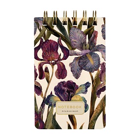 БЛОКНОТ НА ГРЕБНЕ «CUTE JOURNAL» A6-, BV, 100 Л. "FLORA.ИРИСЫ" ЛИНЕЙКА
Арт. 3-100-005/14