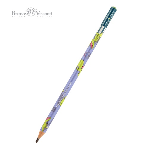 НАБОР ИЗ 5-ТИ КАРАНДАШЕЙ ЧЕРНОГРАФИТОВЫХ "Fun Graphix. Рекс" HB
Арт. 21-0073/03-5: фото #2