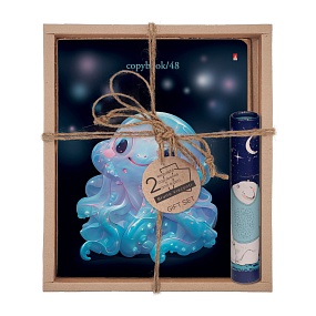 Набор подарочный "OCTOPUS PARTY. Tenderness" (две тетради и ручка в тубе)
Арт. 7-48-1297-3/3