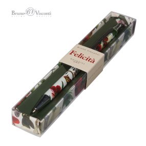 Ручка шариковая автоматическая BrunoVisconti®
0.7 мм, синий, в футляре
Felicita «ПИОНЫ»
Арт. 20-0263/19