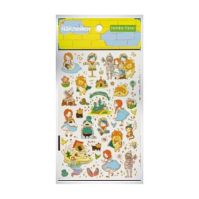 НАКЛЕЙКИ ОБЪЕМНЫЕ "СКАЗКИ" 8 ВИДОВ
Арт. 2-141/16