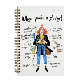 Тетрадь общая BrunoVisconti®
А5 (140 х 210 мм)
"WHEN YOU ARE A STUDENT" 60 л., клетка
Арт. 7-60-201/11