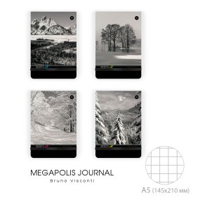 Записная книжка BrunoVisconti®
А5 (145 х 210 мм)
"MEGAPOLIS JOURNAL" 100 л.
Арт. 3-475/01
обложка в ассортименте