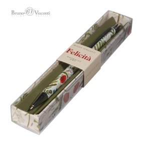 Ручка шариковая автоматическая BrunoVisconti®
0.7 мм, синий, в футляре
Felicita «ЛУГОВЫЕ ТРАВЫ»
Арт. 20-0263/23