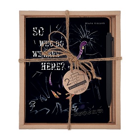 НАБОР ПОДАРОЧНЫЙ "ОПАСНЫЕ. So who do we have here?" (ДВЕ ТЕТРАДИ И РУЧКА)
Арт. 7-48-1283-2/4