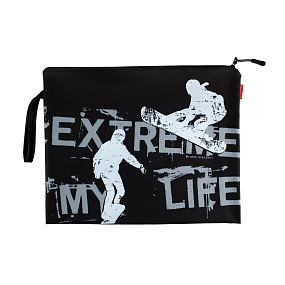 Папка на молнии BrunoVisconti
А4 (34 х 26 см)
"ЭКСТРИМ"
Арт. 14-007/07