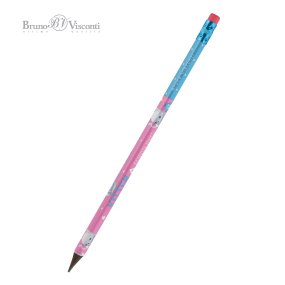 Карандаш BrunoVisconti®
чернографитовый, НВ, грифель 3 мм
KidsColor "KIDS КОШКА С БАНТИКОМ 2023"
Арт. 21-0072/04