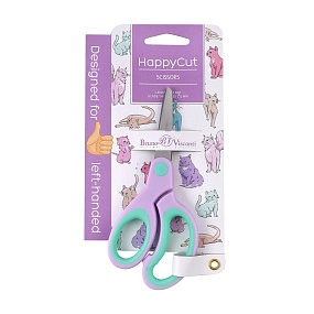 НОЖНИЦЫ ДЕТСКИЕ ДЛЯ ЛЕВШЕЙ, "LEFTCUT" 13.2 см.
Арт. 60-0034