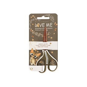 Ножницы классические BrunoVisconti®
"LOVE ME.МИЛЫЙ КОТИК"
Арт. 60-0075