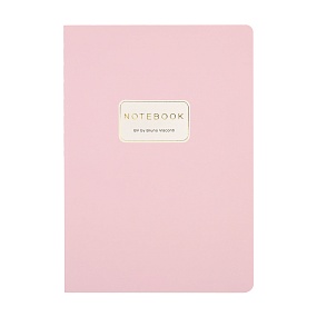 Тетрадь общая BrunoVisconti®
А5 (147 х 210 мм)
"MONOCOLOR" зефирный розовый 40 л., линейка
Арт. 7-40-1318/05