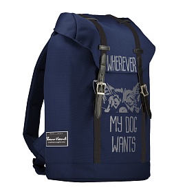 Рюкзак BrunoVisconti®
городской
синий 
«POCKET.КОРГИ»
Арт. 12-011-020/02