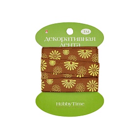 ЛЕНТА ДЕКОРАТИВНАЯ АТЛАСНАЯ "ЦВЕТЫ", ШИРИНА 1.5 СМ., ДЛИНА 3 М., 4 ЦВЕТА
Арт. 2-607/04