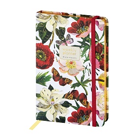 Еженедельник BrunoVisconti®
А5
"FLORA.ПИОНЫ" мультиколор 72 л.
Арт. 3-821/02