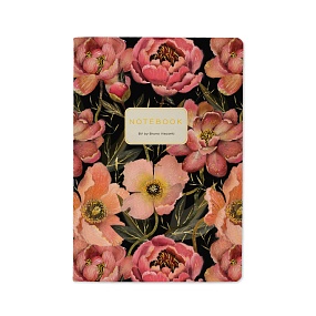 Тетрадь общая BrunoVisconti®
А5 (147 х 210 мм)
"FLORA.PINK BLOSSOM" 40 л., линейка
Арт. 7-40-505/77