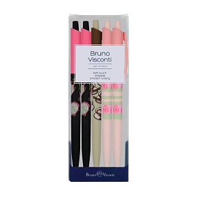 НАБОР ИЗ 5-ТИ РУЧЕК "HappyClick. Mix 1" ШАРИКОВЫХ 0.5 ММ, СИНЯЯ
Арт. 20-0241-5/5