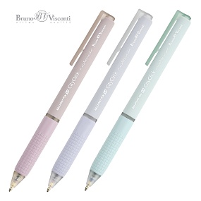 Ручка шариковая автоматическая BrunoVisconti®
"CITYCLICK.MORANDI" 
1 мм, синяя
Арт. 20-0519