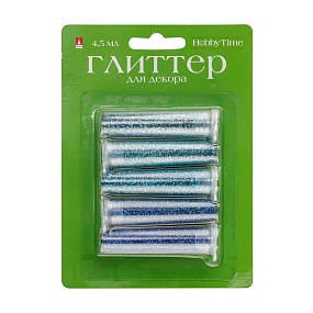 ГЛИТТЕР ДЛЯ ДЕКОРА, С ДОЗАТОРОМ, 4.5 Г, В БЛИСТЕРЕ,  ( 5 ЦВЕТОВ ), ЦВЕТОВАЯ ГАММА №6
Арт. 2-308/06