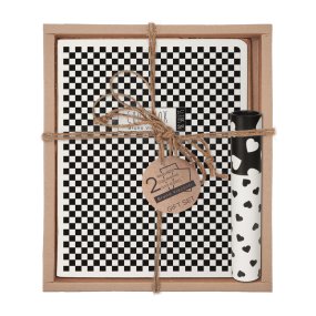 Набор подарочный "BLACK&WHITE.NEW. Шашечки" (две тетради и ручка в тубе)
Арт. 7-48-1269-3/4