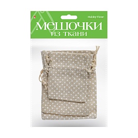 ПОДАРОЧНЫЕ МЕШОЧКИ ИЗ ТКАНИ, 3 ШТ, 3 Р-РА, ВИД 6
Арт. 2-240/06