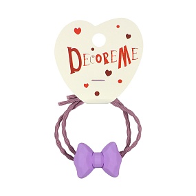 РЕЗИНКА ДЛЯ ВОЛОС "БАНТИК С ГРАНЯМИ" 1 ШТ, 7 ЦВЕТОВ 
Арт. 2-712/371