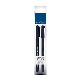 Набор BrunoVisconti®
из 2-х шариковых ручек
0.5 мм, синий, SlimWrite Original
Арт. 20-0006-2