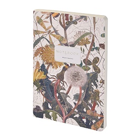 Тетрадь общая BrunoVisconti®
А5 (147 х 210 мм)
"FLORA.SUMMER GREENS" мультиколор 60 л., линейка
Арт. 7-60-1315/07