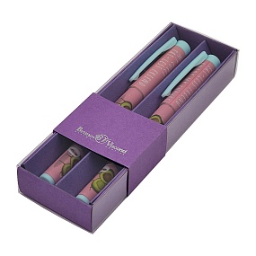 НАБОР ИЗ 2-Х РУЧЕК "FreshWrite. Авокадо. Любовь" ШАРИКОВАЯ 0.7 ММ, СИНЯЯ (сиреневый футляр)
Арт. 20-0214/6464