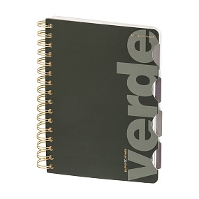 ЗАПИСНАЯ КНИЖКА "ART JOURNAL" А5,120 Л. НА ГРЕБНЕ, С РАЗДЕЛИТЕЛЯМИ "VERDE.LAUREL."
Арт. 3-737/20