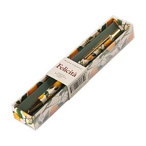 РУЧКА МЕТАЛЛИЧЕСКАЯ "FLORA LEMONS" ШАРИКОВАЯ, 0,7 ММ, СИНЯЯ, В ПОДАРОЧНОЙ УПАКОВКЕ
Арт. 20-0263/30