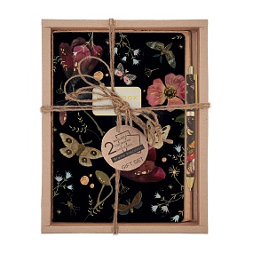 НАБОР ПОДАРОЧНЫЙ "FAUNA.Бабочки.Ночные цветы" (ДВЕ ТЕТРАДИ BV И РУЧКА)
Арт. 7-40-001/210-3