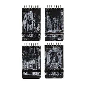 SKETCHBOOK BrunoVisconti®
105х185  мм, 80 л.
Черный 110 г, на гребне
Арт. 1-502/03
обложка в ассортименте