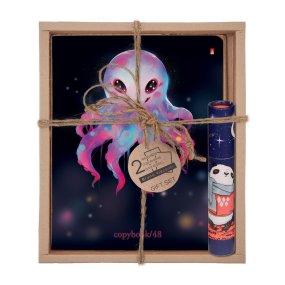 Набор подарочный "OCTOPUS PARTY. Smile" (две тетради и ручка в тубе)
Арт. 7-48-1297-3/2