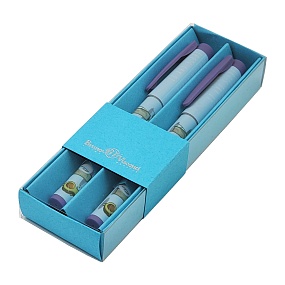 НАБОР ИЗ 2-Х РУЧЕК "FreshWrite. Авокадо. Модница" ШАРИКОВАЯ 0.7 ММ, СИНЯЯ (голубой футляр)
Арт. 20-0214/6363