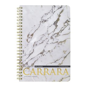 Тетрадь общая BrunoVisconti®
А5 (145 х 210 мм.)
"CARRARA" 60 л., клетка
Арт. 7-60-201/25