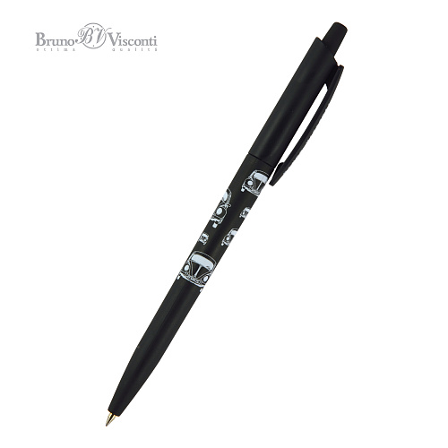 Ручкa BrunoVisconti
шариковая автоматическая, 0.5 мм, синяя
HappyClick «АВТОМОБИЛИ»
Арт. 20-0241/16: фото #0