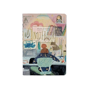 Тетрадь общая BrunoVisconti®
А6 (105 х 148 мм)
"АРТПРОЦЕСС" 32 л., в точку
Арт. 7-32-003/07