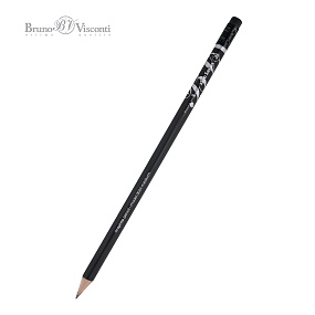 Карандаш BrunoVisconti®
чернографитовый, 2B
XPRO, с ластиком
Арт. 21-0024