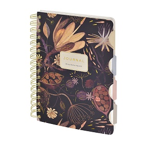 ЗАПИСНАЯ КНИЖКА "ART JOURNAL" А5,120 Л. НА ГРЕБНЕ, С РАЗДЕЛИТЕЛЯМИ"ФЛОРА.НОЧНЫЕ ЦВЕТЫ"
Арт. 3-737/02