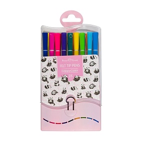 Фломастеры BrunoVisconti®
18 цветов HAPPYCOLOR
пластиковый пенал
Арт. 32-0044