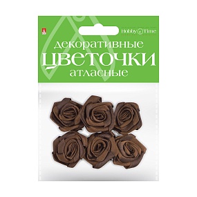 ДЕКОР ИЗ ТКАНИ. ЦВЕТОЧКИ . 4 ЦВЕТА, НАБОР №10
Арт. 2-399/10