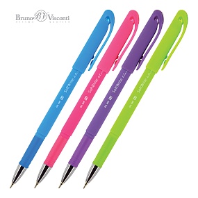 Ручкa BrunoVisconti
шариковая масляная, 0.5 мм, синяя
SoftWrite. SPECIAL
Арт. 20-0090