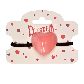 РЕЗИНКА ДЛЯ ВОЛОС "БОЛЬШОЕ ГЛЯНЦЕВОЕ СЕРДЦЕ" 1 ШТ, 5 ЦВЕТОВ
Арт. 2-712/08