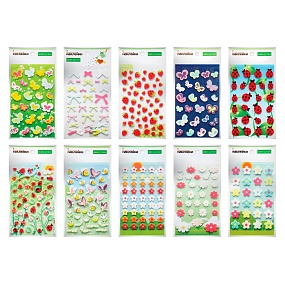 НАКЛЕЙКИ ОБЪЕМНЫЕ "РОМАНТИЧЕСКОЕ НАСТРОЕНИЕ" 10 ВИДОВ
Арт. 2-141/04